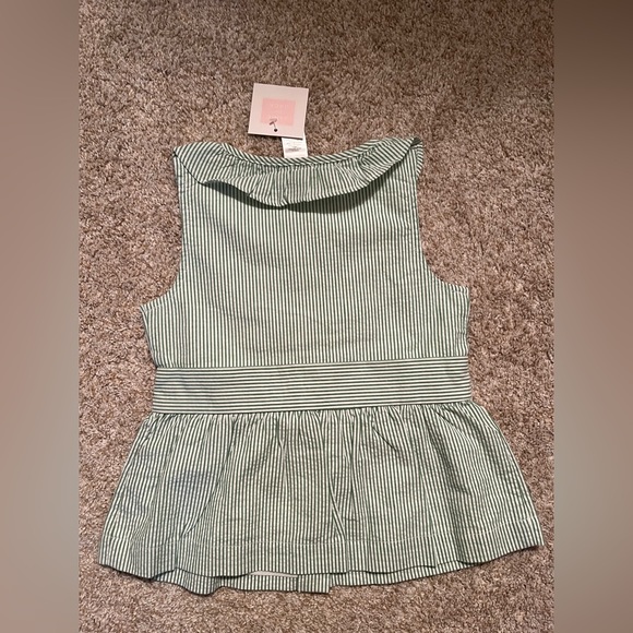 Janie & Jack Seersucker Top Size 5 NWT 🌴🌸 - Picture 2 of 3